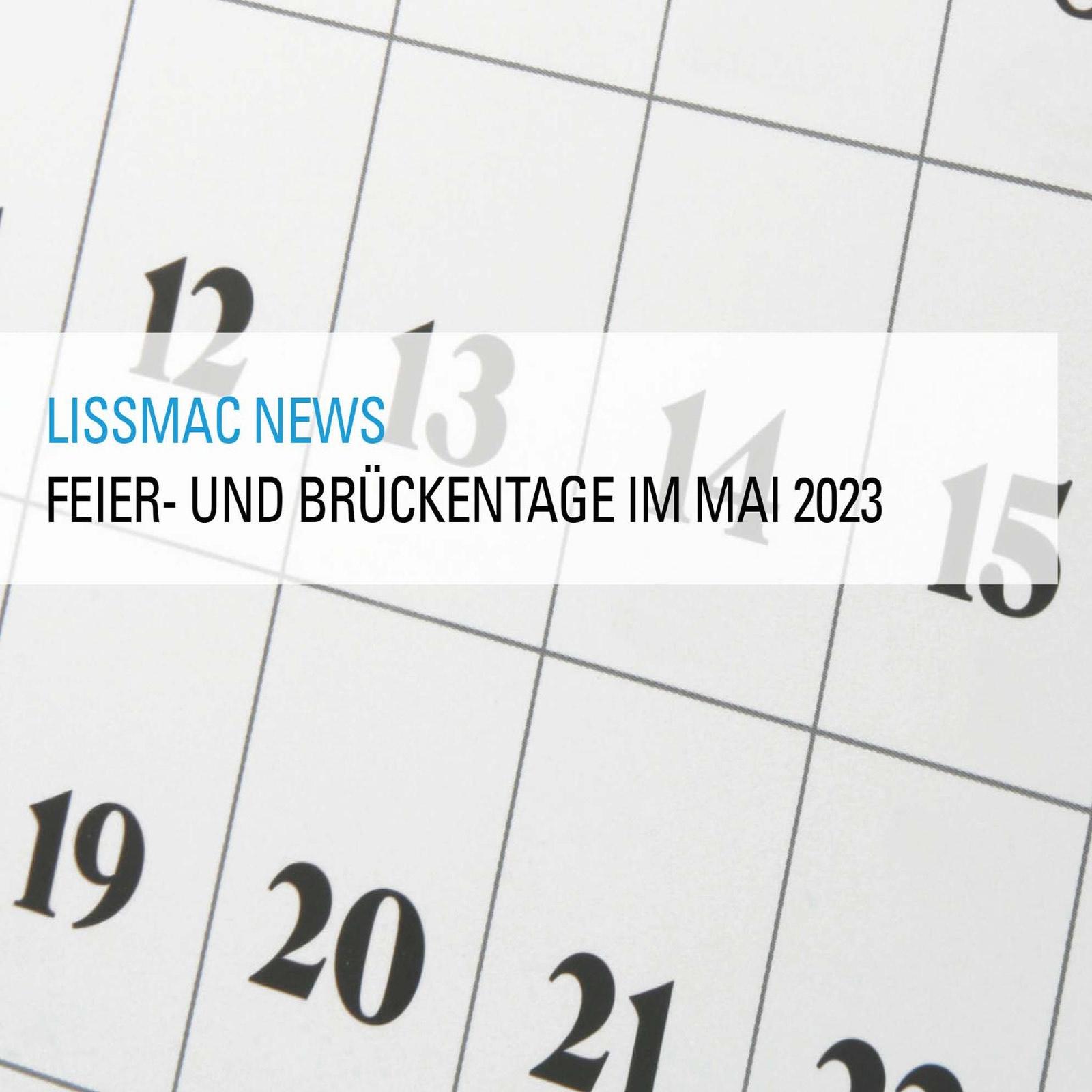 Feier- und Brückentage