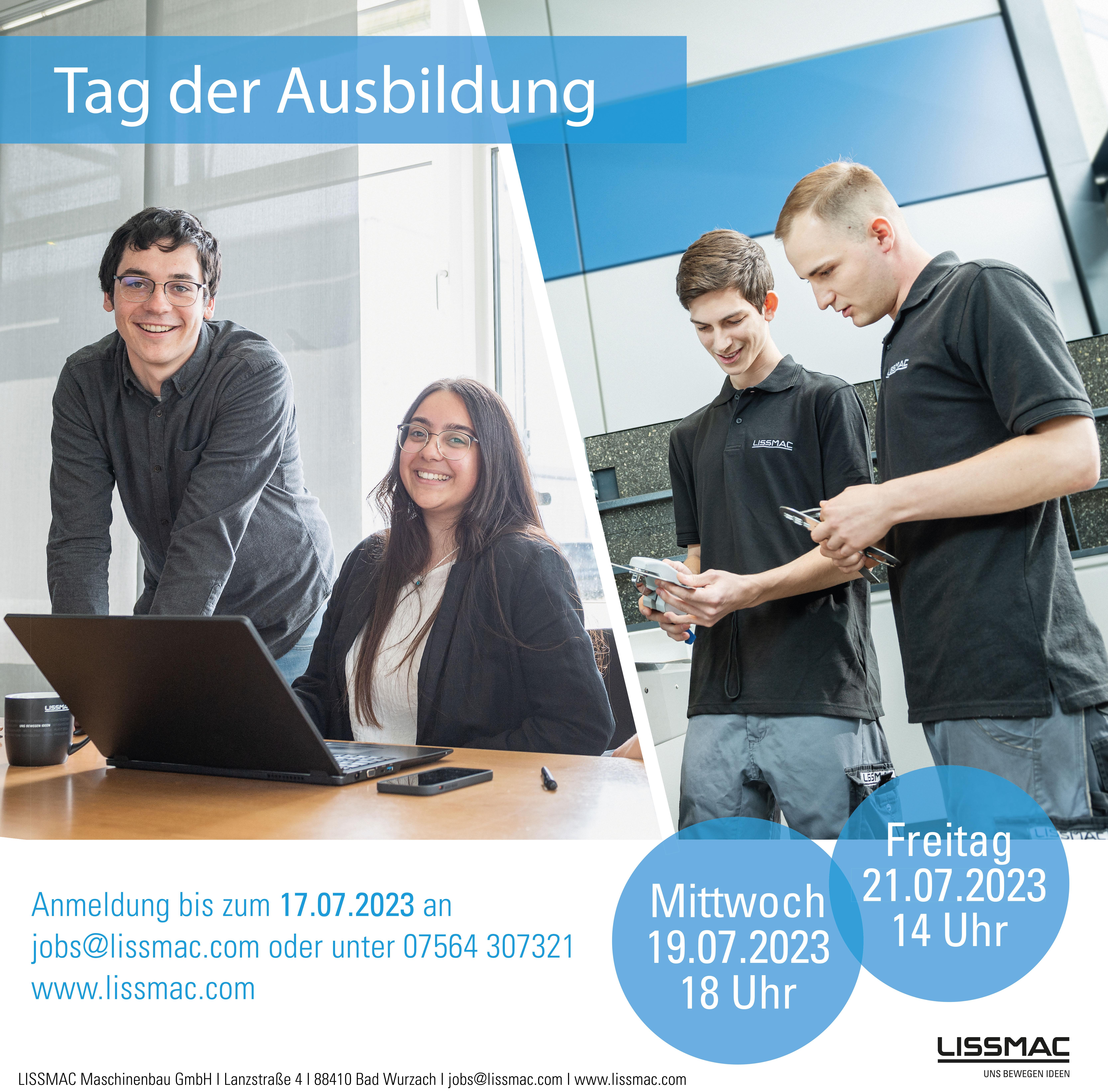 LISSMAC - Tag der Ausbildung