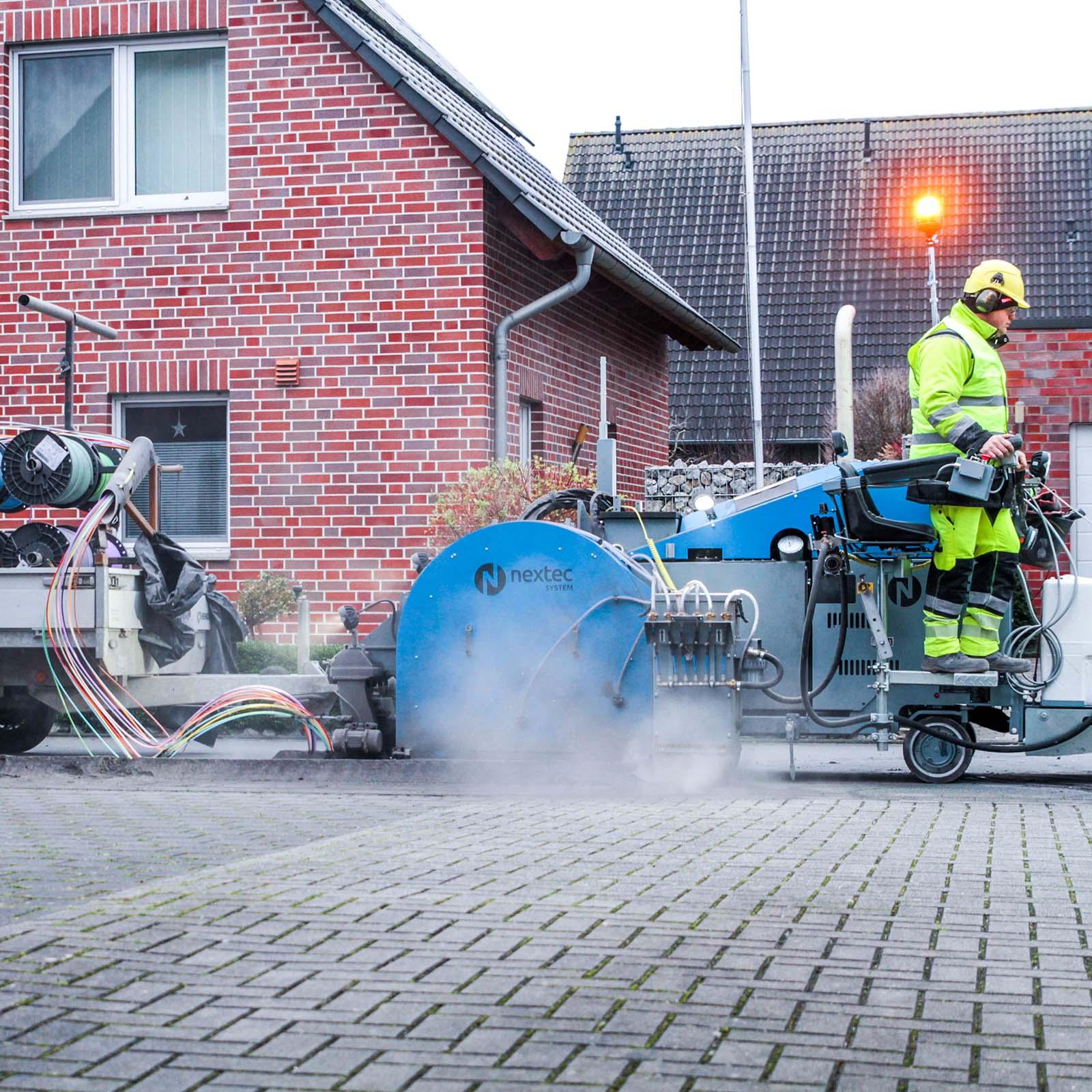 Diamanttrenching_Microtrenching LISSMAC